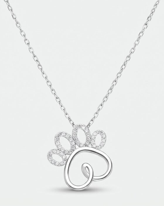 Collar Patita Corazón Circones