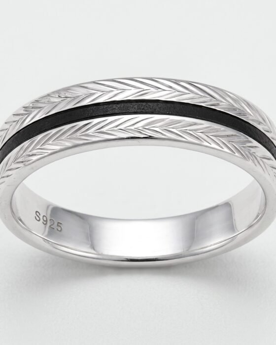 Anillo Facetado Línea Ónix