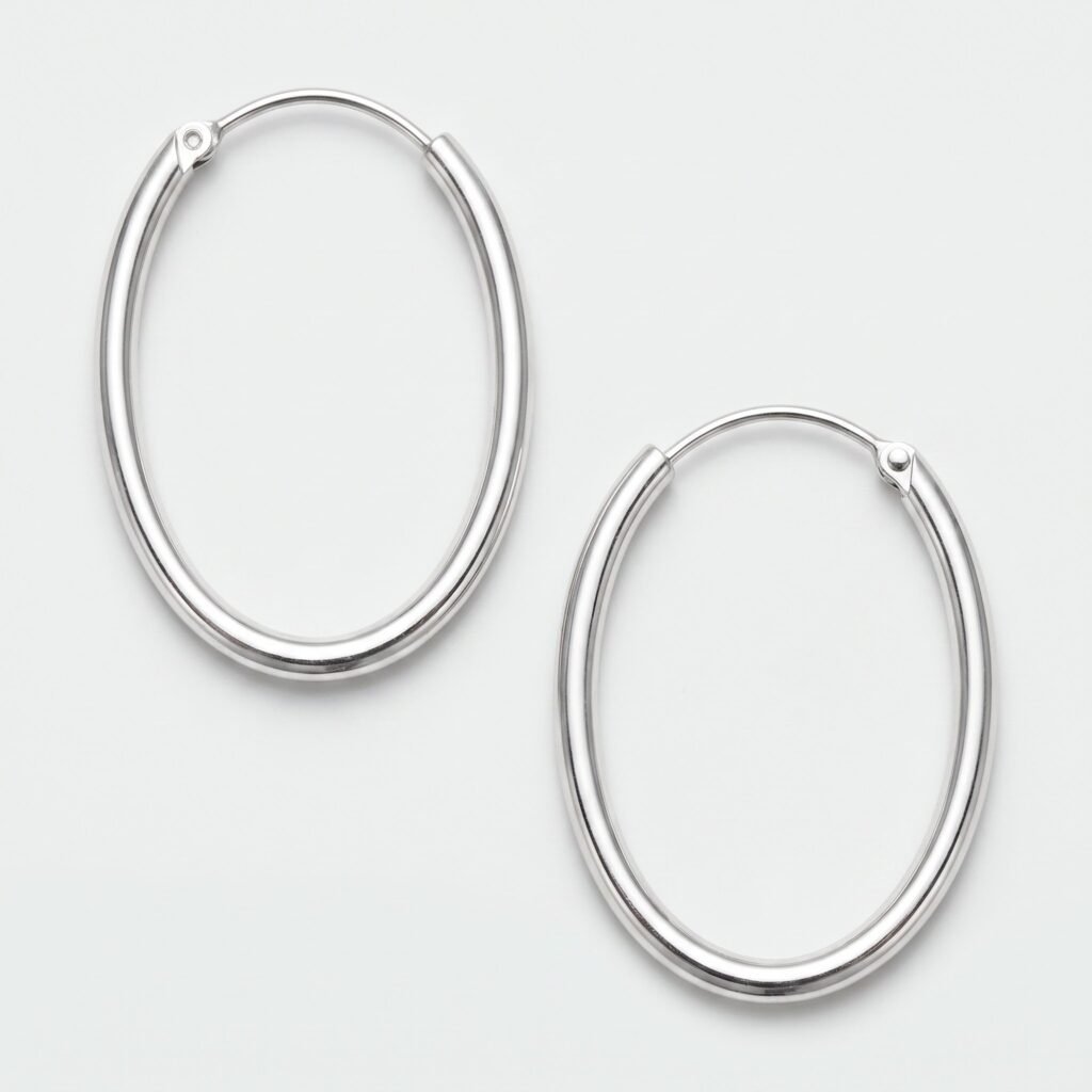 Argolla Ovalada 26x18 mm