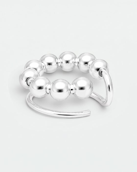 Aro Ear Cuff Esferas Valor por Unidad