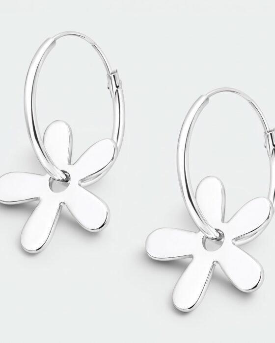 Argolla Flor 20 mm